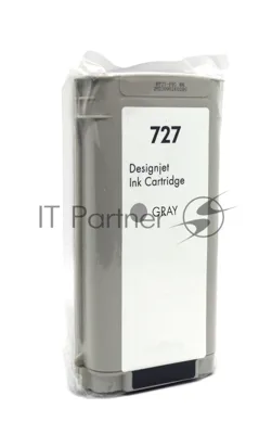 Картридж струйный NVPrint 727 (NV-B3P24A) Gray для HP DesignJet T920/T930/T1500/T1530/T2500/T2530 (130 мл)