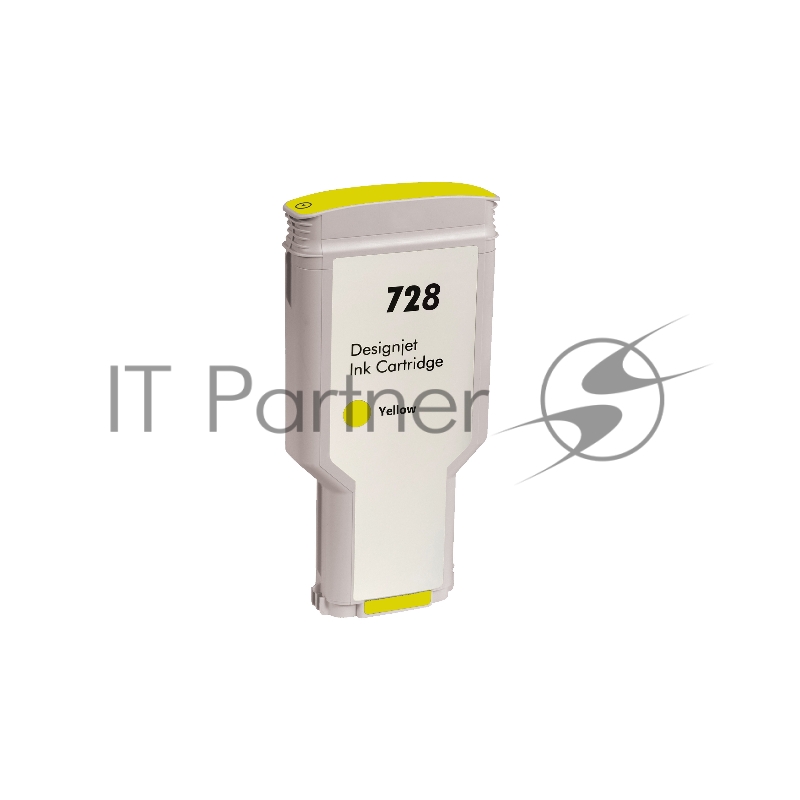 Картридж струйный NVPrint 728 (NV-F9K15A) Yellow для HP DesignJet T830/T730 (300 мл)
