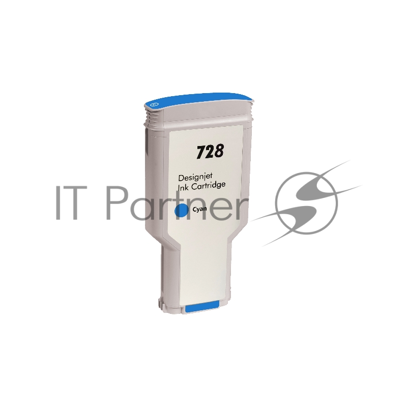 Картридж струйный NVPrint 728 (NV-F9K17A) Cyan для HP DesignJet T830/T730 (300 мл)