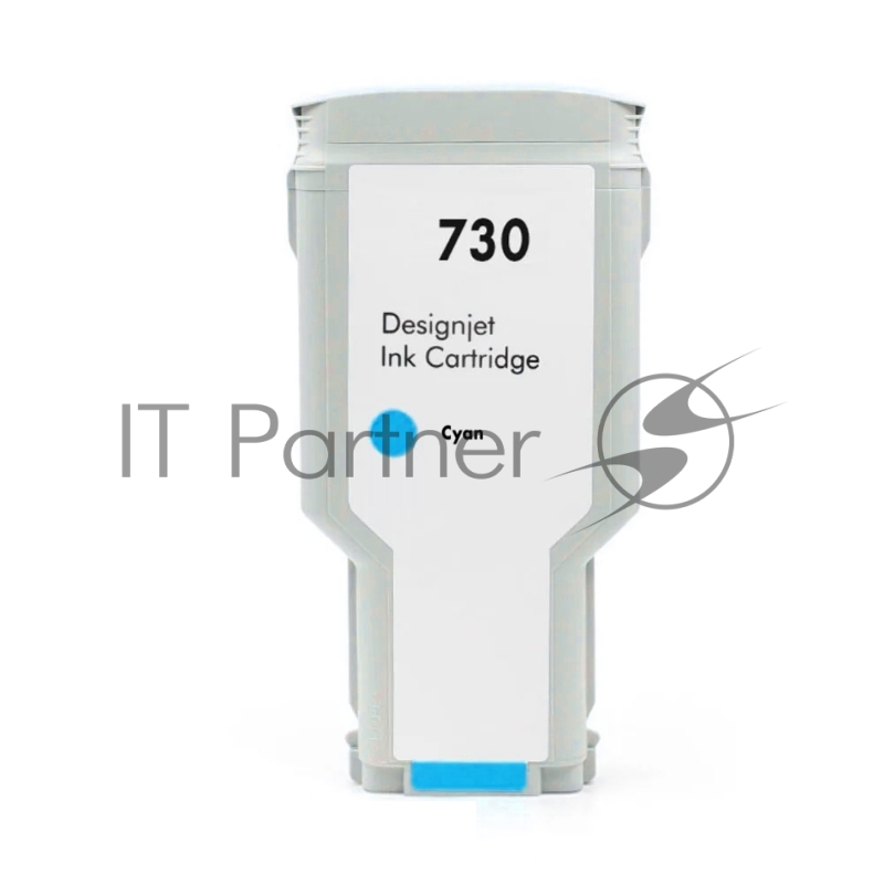 Картридж струйный NVPrint 730 (NV-P2V68A) Cyan для HP DesignJet T1700, T1600, T2600 (300 мл)