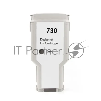 Картридж струйный NVPrint 730 (NV-P2V72A) Gray для HP DesignJet T1700, T1600, T2600 (300 мл)