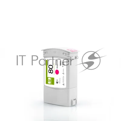 Картридж струйный NVPrint 80 (NV-C4847A) Magenta для HP DesignJet 1050c, 1055см (400 мл)