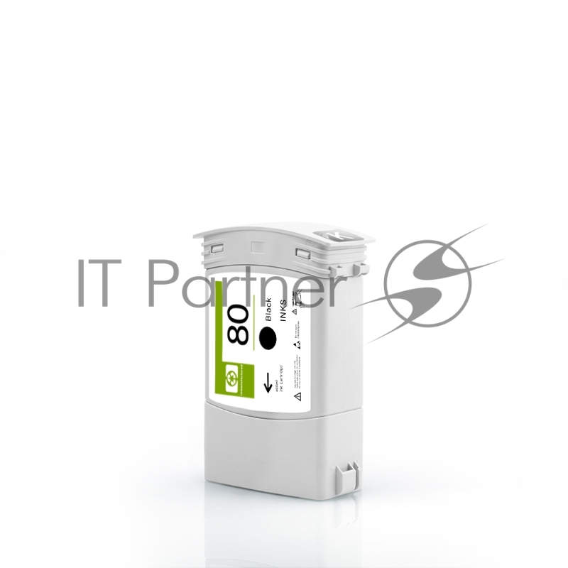 Картридж струйный NVPrint 80 (NV-C4871A) Black для HP DesignJet 1050c, 1055см (400мл)