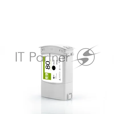 Картридж струйный NVPrint 80 (NV-C4871A) Black для HP DesignJet 1050c, 1055см (400мл)