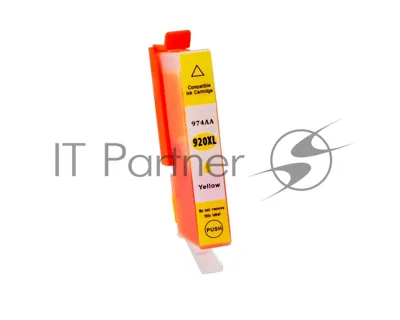 Картридж струйный NVPrint 920 (NV-CD974AE) Yellow для HP OfficeJet 6000/6500/7000/7500 (13 мл)