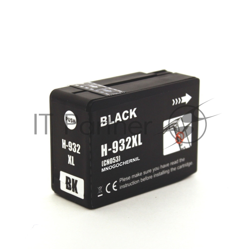 Струйный картридж NV Print 932XLBK (NV-CN053AE) Black для HP OfficeJet 6100, 6600, 6700, 7110, 7510, 7610, 7612 (1000 стр)