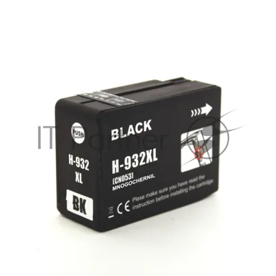 Струйный картридж NV Print 932XLBK (NV-CN053AE) Black для HP OfficeJet 6100, 6600, 6700, 7110, 7510, 7610, 7612 (1000 стр)