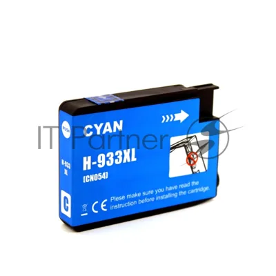 Струйный картридж NV Print 933XLC (NV-CN054AE) Cyan для HP Officejet 6100, 6600, 6700, 7110, 7510, 7610, 7612 (825 стр)