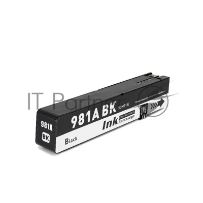 Картридж струйный NVPrint 981A (NV-J3M71A) Black для HP PageWide 556/586 (160 мл)