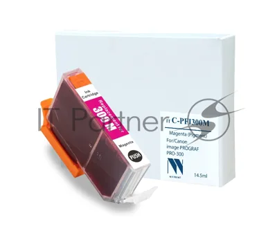 Картридж струйный NVPrint C-PFI300 M для Canon imagePROGRAF PRO-300