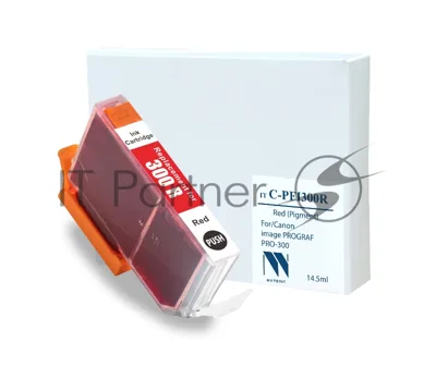 Картридж струйный NVPrint C-PFI300 R для Canon imagePROGRAF PRO-300