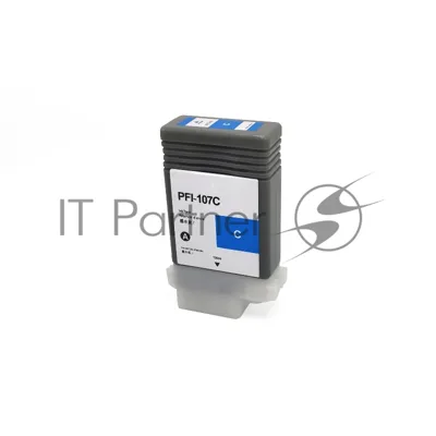 Картридж струйный NVPrint PFI-107C (NV-6706B001) Cyan для Canon imagePROGRAF iPF670/680/770 (130 мл)