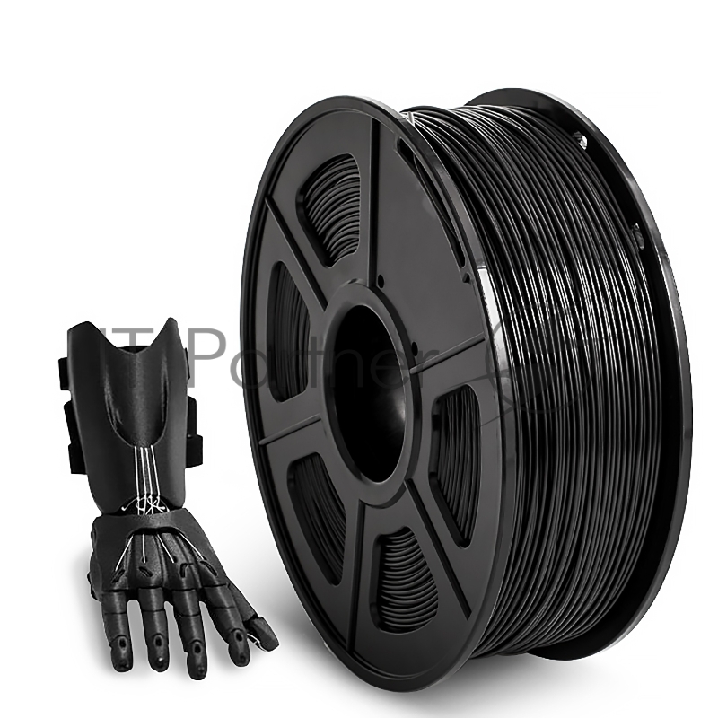 Филамент NVPrint ABS Black для 3D печати диаметр 1.75мм длина 330 метров масса 1 кг