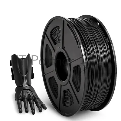 Филамент NVPrint ABS Black для 3D печати диаметр 1.75мм длина 330 метров масса 1 кг