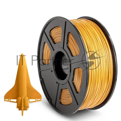 Филамент NVPrint ABS Gold для 3D печати диаметр 1.75мм длина 330 метров масса 1 кг