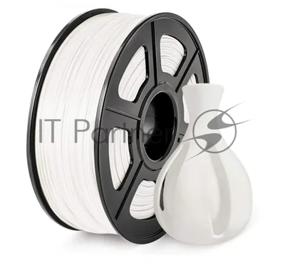 Филамент NVPrint ASA White для 3D печати диаметр 1.75мм длина 330 метров масса 1 кг