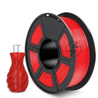 Филамент NVPrint PETG Red для 3D печати диаметр 1.75мм длина 330 метров масса 1 кг