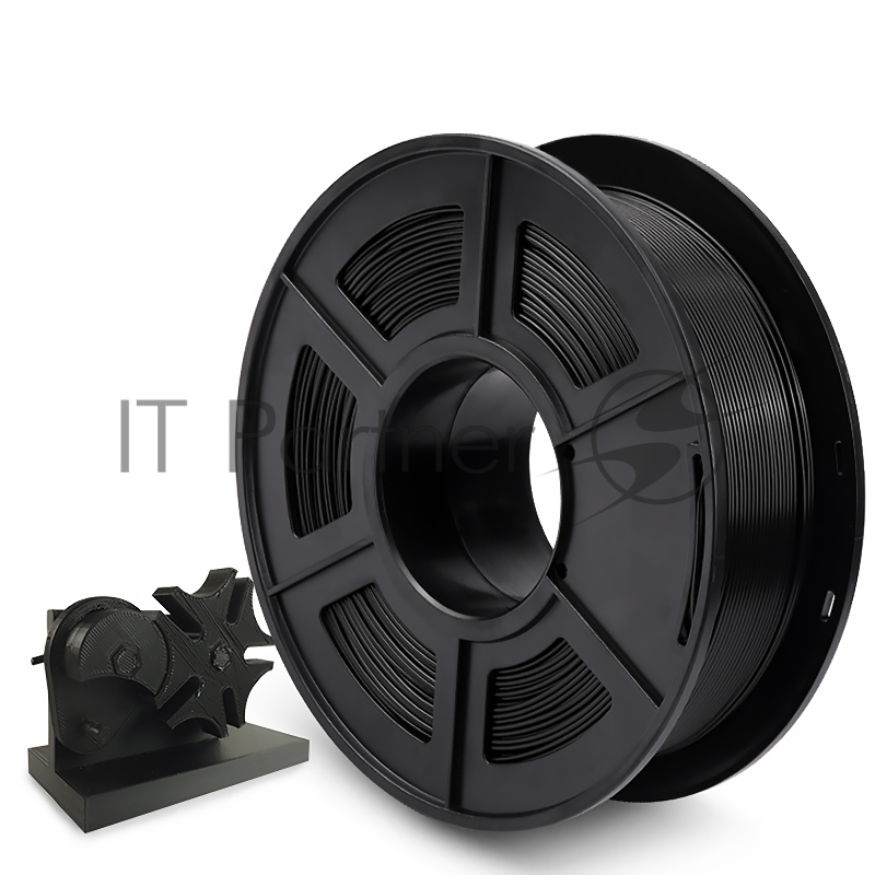 Филамент NVPrint PLA черный для 3D печати диаметр 1.75мм длина 330 метров масса 1 кг