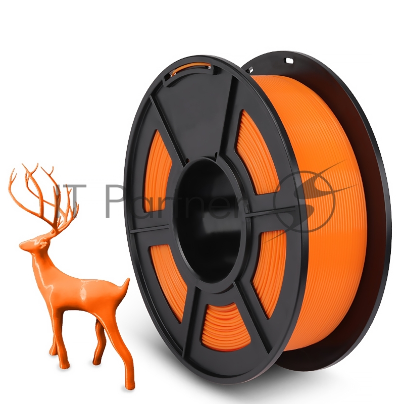 Филамент NVPrint PLA Orange для 3D печати диаметр 1.75мм длина 330 метров масса 1 кг