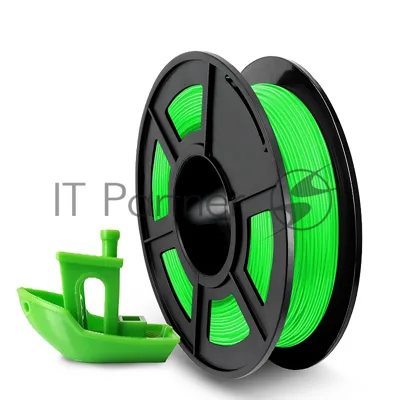 Филамент NVPrint TPU Green для 3D печати диаметр 1.75мм длина 165 метров масса 0,5 кг