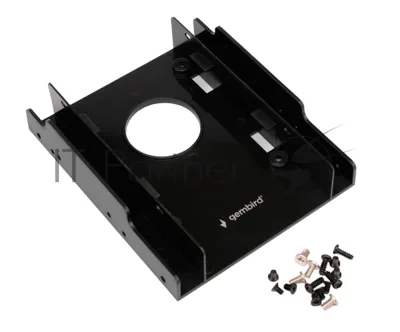 Салазки для HDD/SSD 2.5'' в отсек 3.5" Gembird MF-22535, пластик