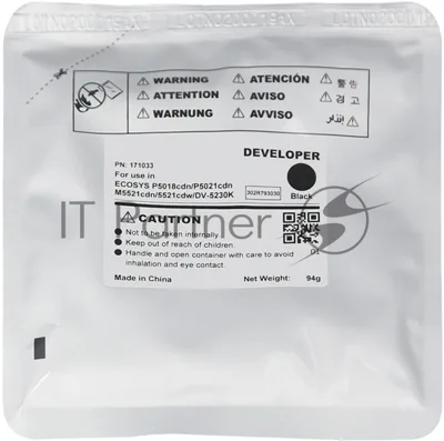 Девелопер CET для Kyocera ECOSYS P5018cdn черный, 94г