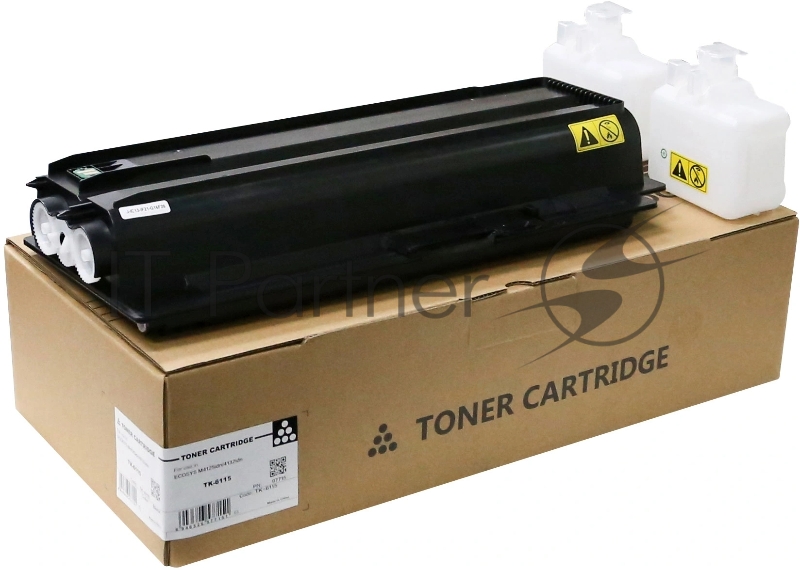 Картридж лазерный CET (PK9/PK10) TK-6115 для Kyocera ECOSYS M4125idn/4132idn, 540г, 15000 стр.