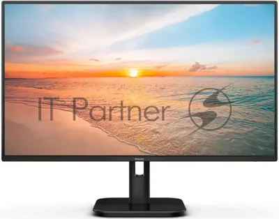 Монитор 23.8" Philips E Line 24E1N1100A IPS 1920x1080, 100 Гц, 4 мс, 16:9, 250 кд/м2, 1xHDMI, 1xVGA, 1x3.5 мм, черный