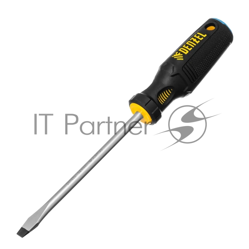 Отвертка Denzel SL8x150 мм, S2, 3к рукоятка