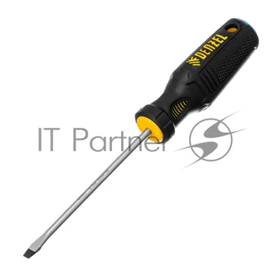 Отвертка Denzel SL4х100 мм, S2, 3к рукоятка