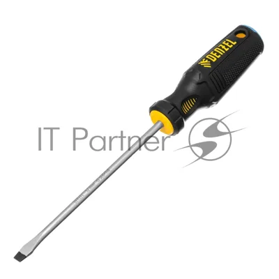 Отвертка Denzel SL6x150 мм, S2, 3к рукоятка