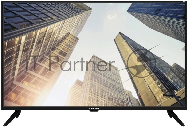 Телевизор Soundmax 32" SM-LED32M12S черный LED HD 60Hz AndroidTV 1/8Gb