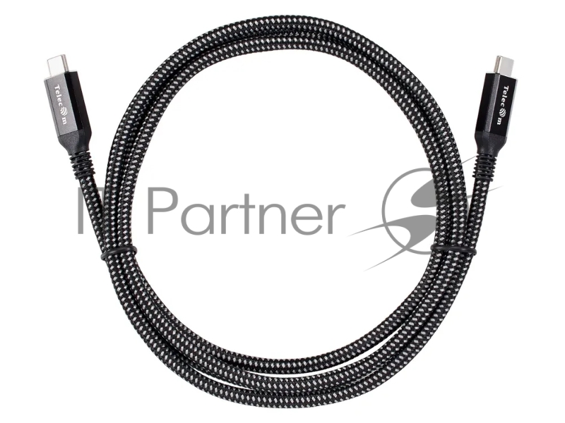 Кабель USB4 TypeCM/CM 8K@30Hz, 40Gbps, PD 240W, медь Telecom 2м TUS840-2M