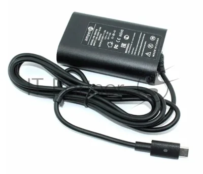 Блок питания (сетевой адаптер) Amperin 5V 3A - 20V 1,5A 30W Type-C, тонкий корпус