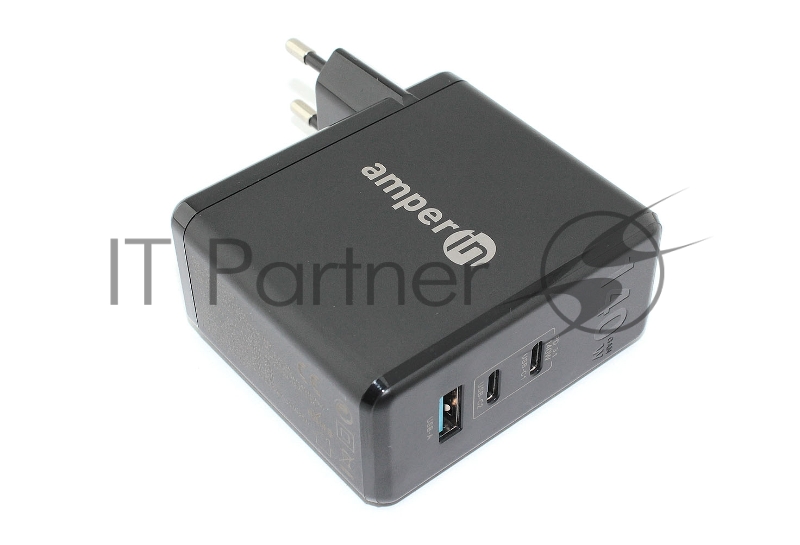 Блок питания (сетевой адаптер) Amperin GaN charger (YDS-TC140-012A) 140W, черный