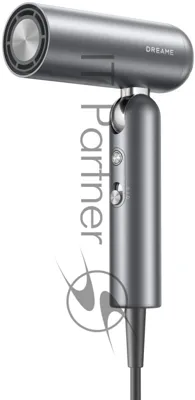 Фен Dreame Pocket High-speed AHD51 серый космос, 1300 Вт, компактный, ионизация