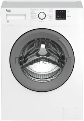 Стиральная машина Beko RGE78511XSW белый, загрузка фронтальня 7 кг, 1000 об/мин., класс: А+++