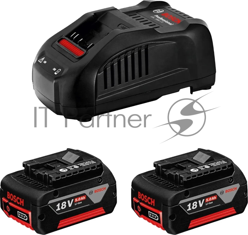 Батарея аккумуляторная Bosch 1600A00B8J 18В 5Ач Li-Ion (З/У в компл.)