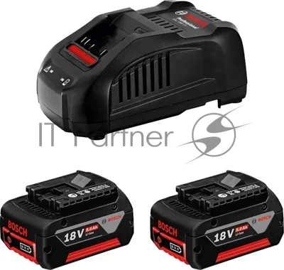 Батарея аккумуляторная Bosch 1600A00B8J 18В 5Ач Li-Ion (З/У в компл.)