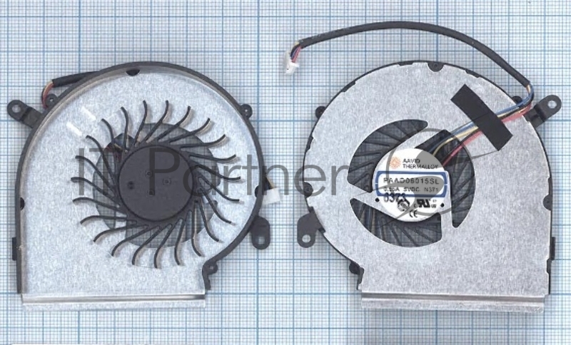 Вентилятор (кулер) для ноутбука MSI GE62VR GE72VR GP62MVR GP62VR GP72VR (GPU) 4-pin