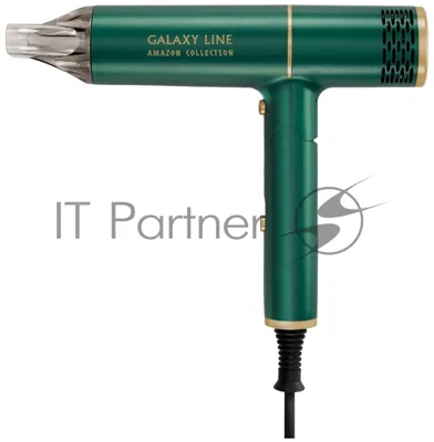 Фен для волос Galaxy Line GL 4360, амазонка, 1600Вт, зеленый