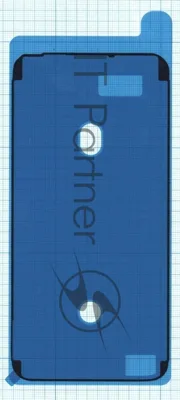 Водозащитная прокладка (проклейка) для iPhone 6s Plus. черная