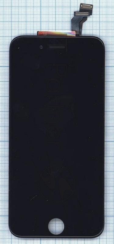 Дисплей Amperin для Apple iPhone 6 в сборе с тачскрином (IPS), черный