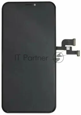Дисплей Amperin для Apple iPhone XS в сборе с тачскрином (Soft Oled), черный
