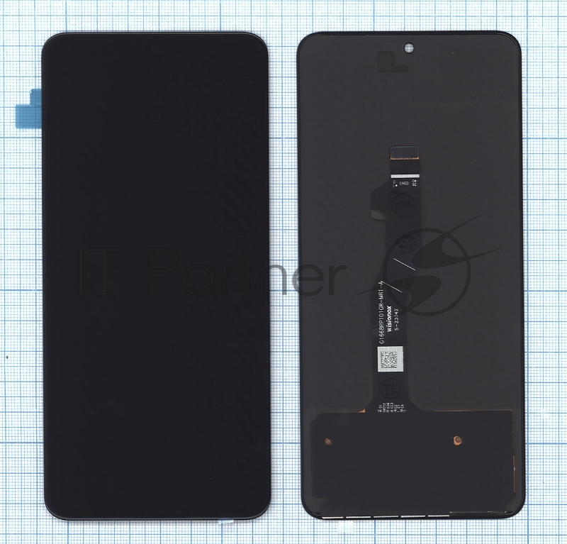 Дисплей для Huawei Nova 10 SE в сборе с тачскрином OLED, черный