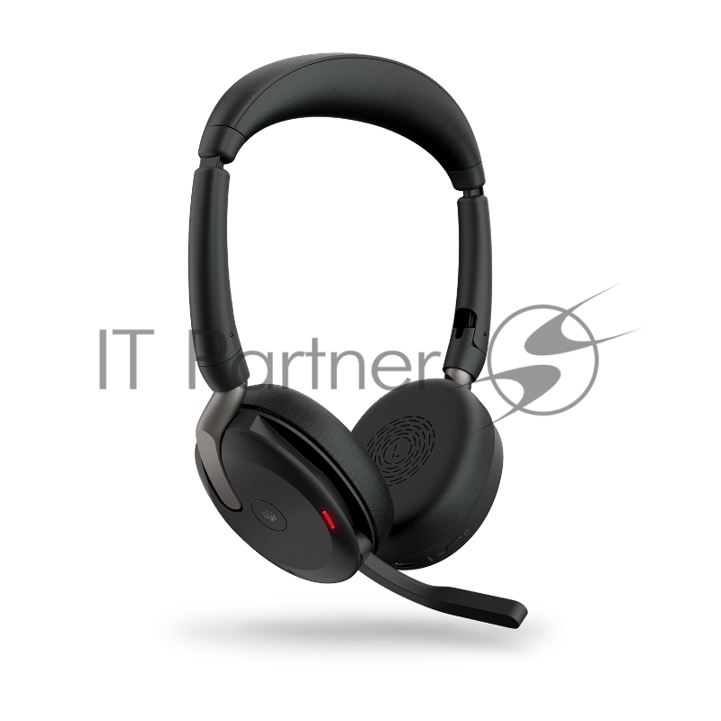 Гарнитура Jabra Evolve2 65 Flex чёрный, беспроводная, Bluetooth, до 32 ч