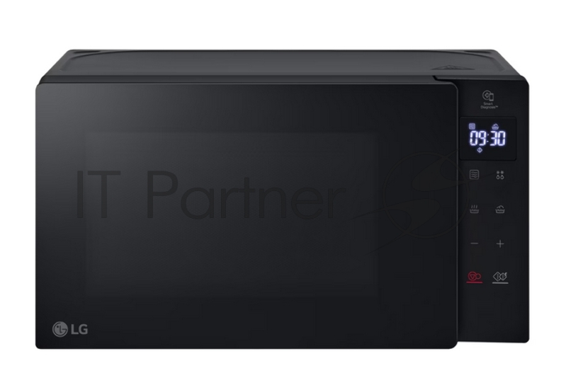 Микроволновая печь LG MS2032GAS черный 20 л, 700 Вт, переключатели - сенсор