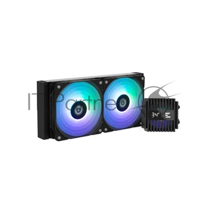 Система жидкостного охлаждения для процессора Zalman ALPHA2 A24 черная 120мм алюминий+медь 2000rpm 29.7db 4-pin 320W