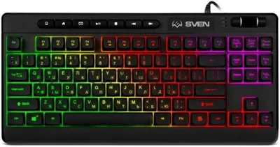 Клавиатура SVEN KB-G8200 проводная, USB Type-A, чёрный