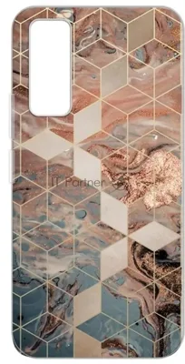 Чехол (клип-кейс) Gresso для Vivo Y53s 4G Air золотистый/синий (GR17AAAE9792)
